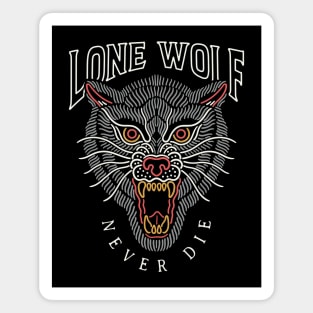 Lone Wolf Magnet